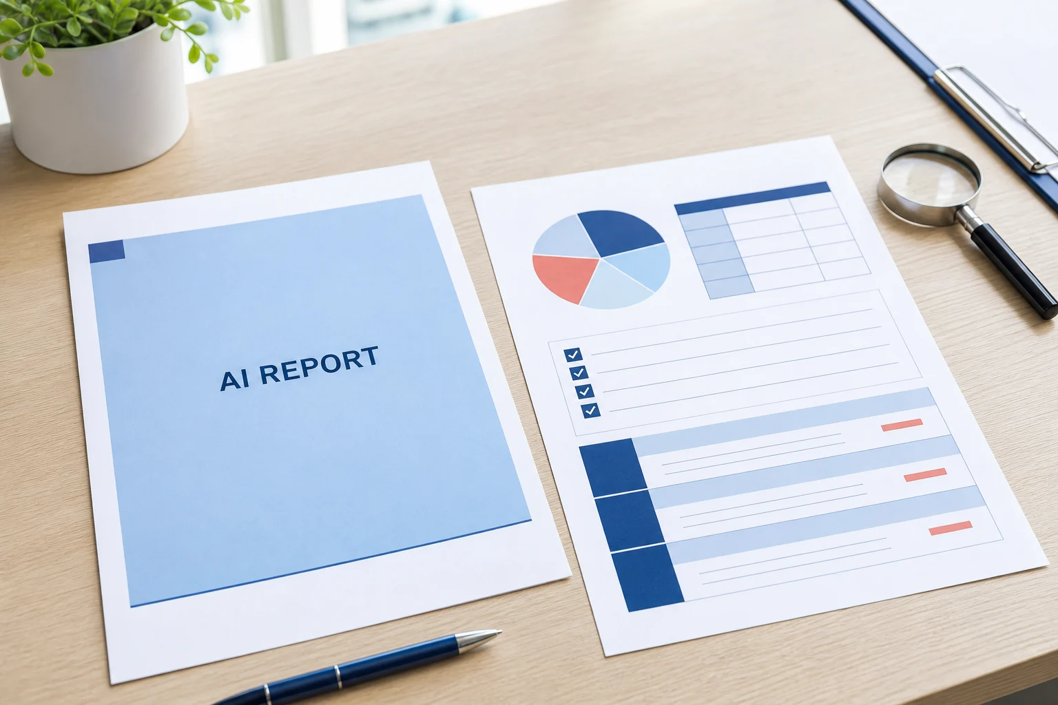 AIでの見え方と改善点をまとめた無料レポートの見本